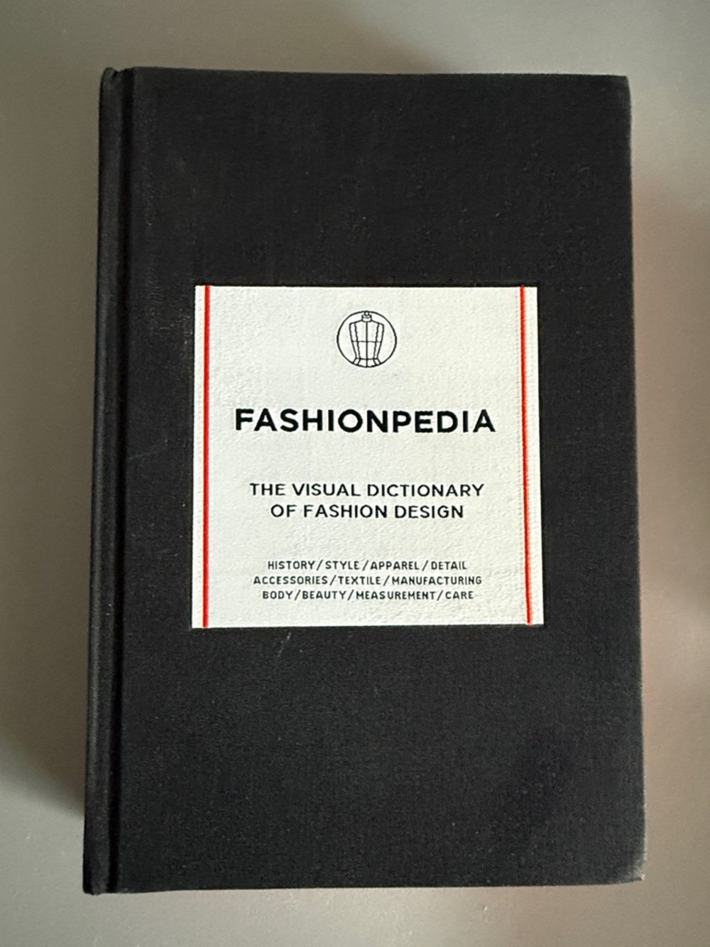 Fashionpedia The Visual Dictionary of Fashion Design Hardcover Book